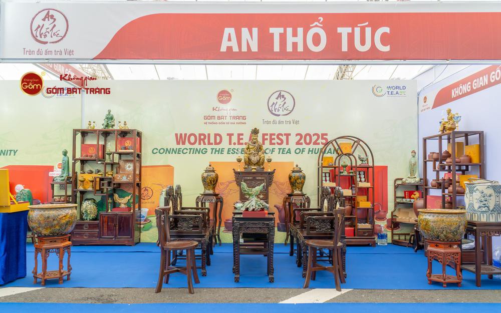 An Thổ Túc khẳng định vị thế trà và gốm sứ Việt tại Lễ hội Trà Quốc tế - World Tea Fest 2025