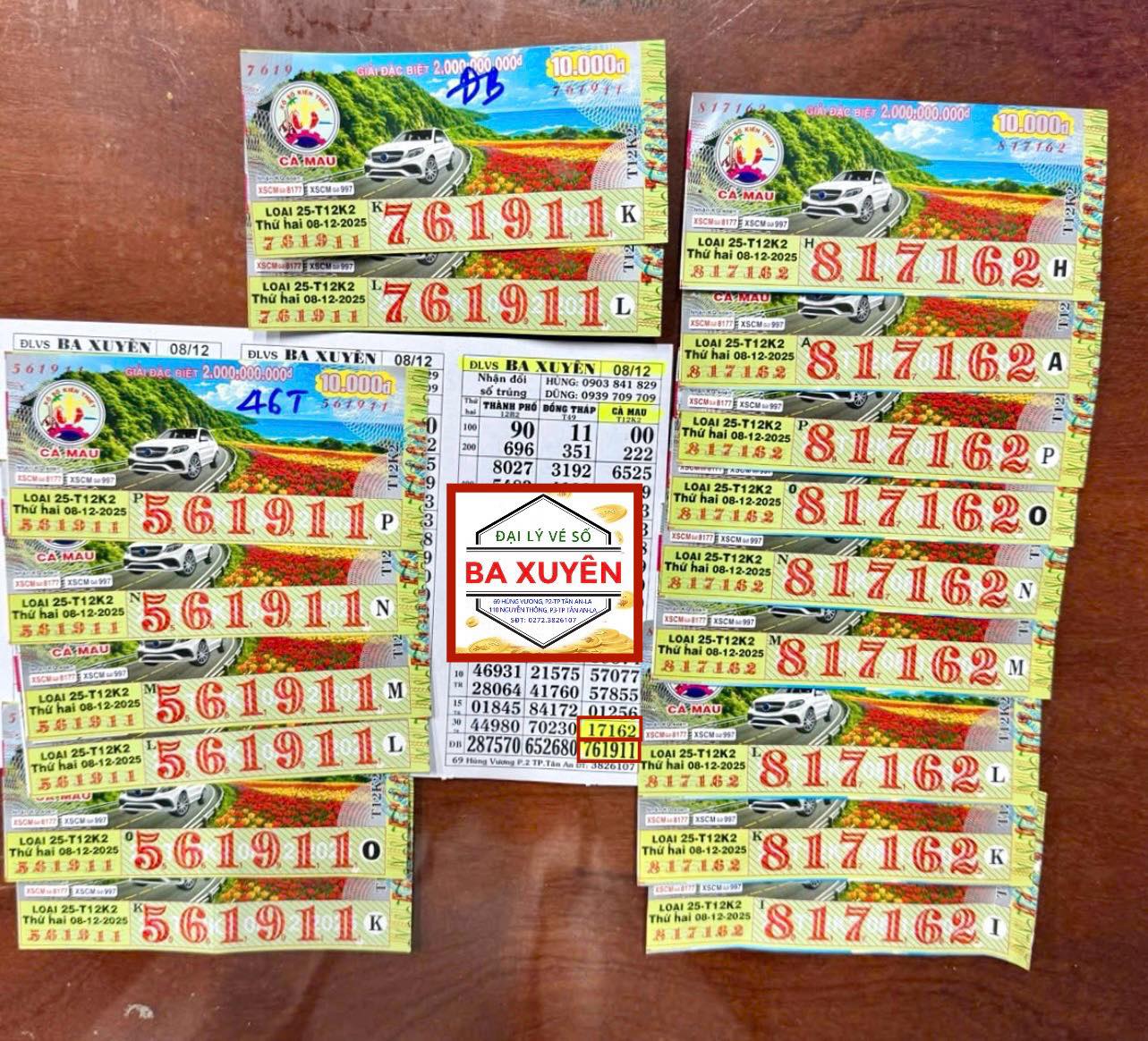Đại l&yacute; xổ số miền Nam chờ kh&aacute;ch tr&uacute;ng độc đắc 24 tỉ đồng - Ảnh 1.
