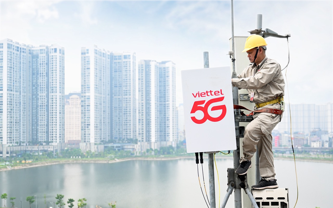 Viettel cán mốc lắp đặt mới 20.000 trạm phát sóng 5G