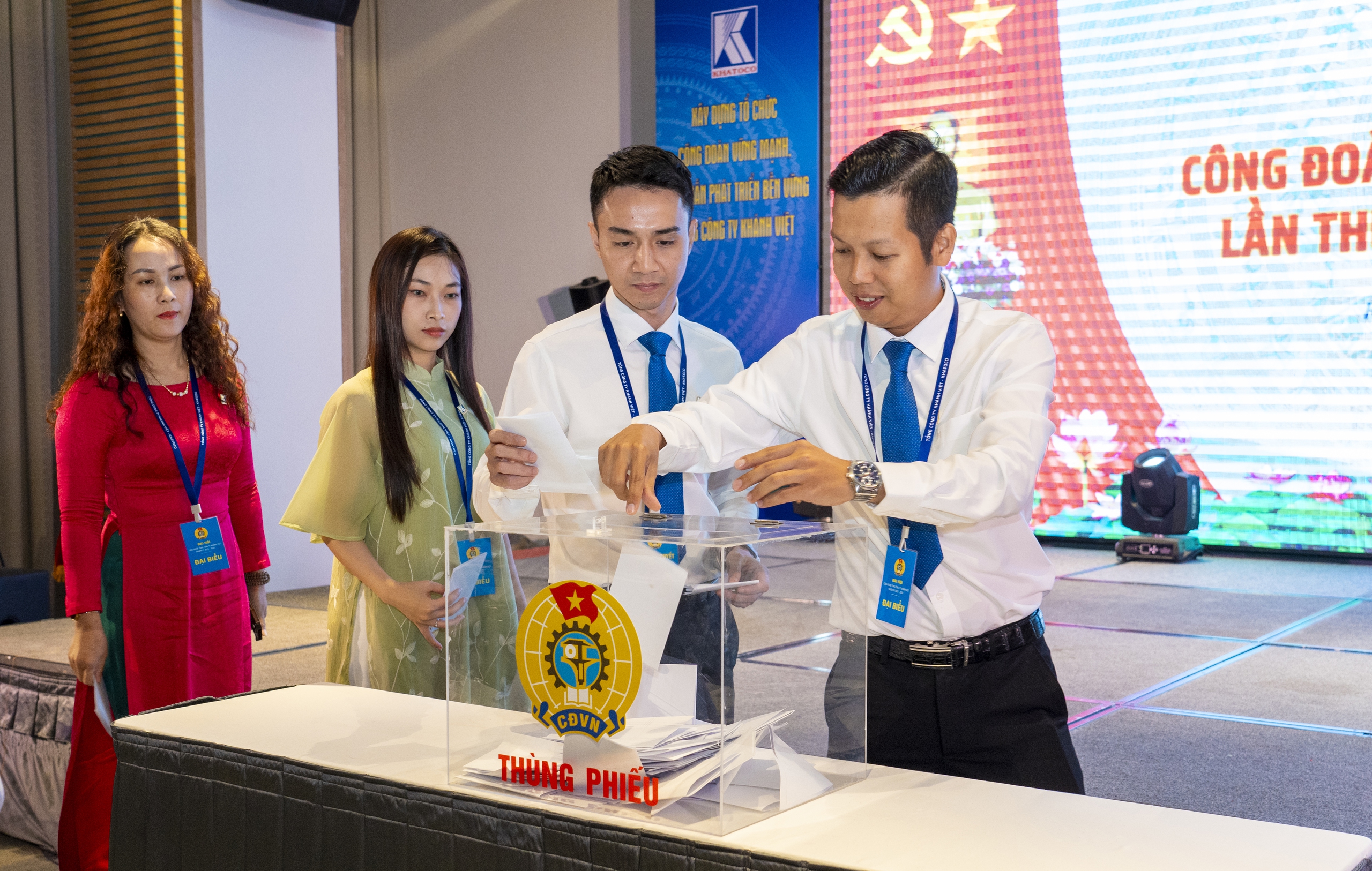 Tổng c&ocirc;ng ty Kh&aacute;nh Việt tổ chức Đại hội C&ocirc;ng đo&agrave;n nhiệm kỳ 2025 &ndash; 2030 - Ảnh 5.