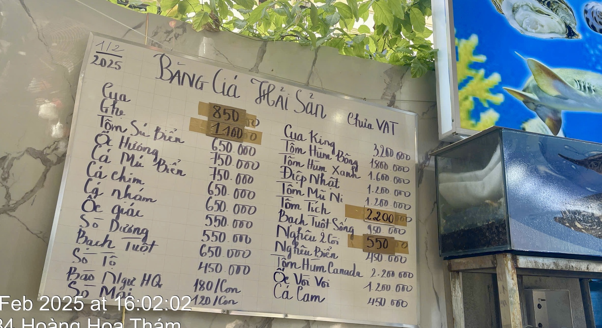 4 con s&ograve; điệp gi&aacute; hơn 1,4 triệu đồng, qu&aacute;n ăn ở Vũng T&agrave;u "bị soi"- Ảnh 4.