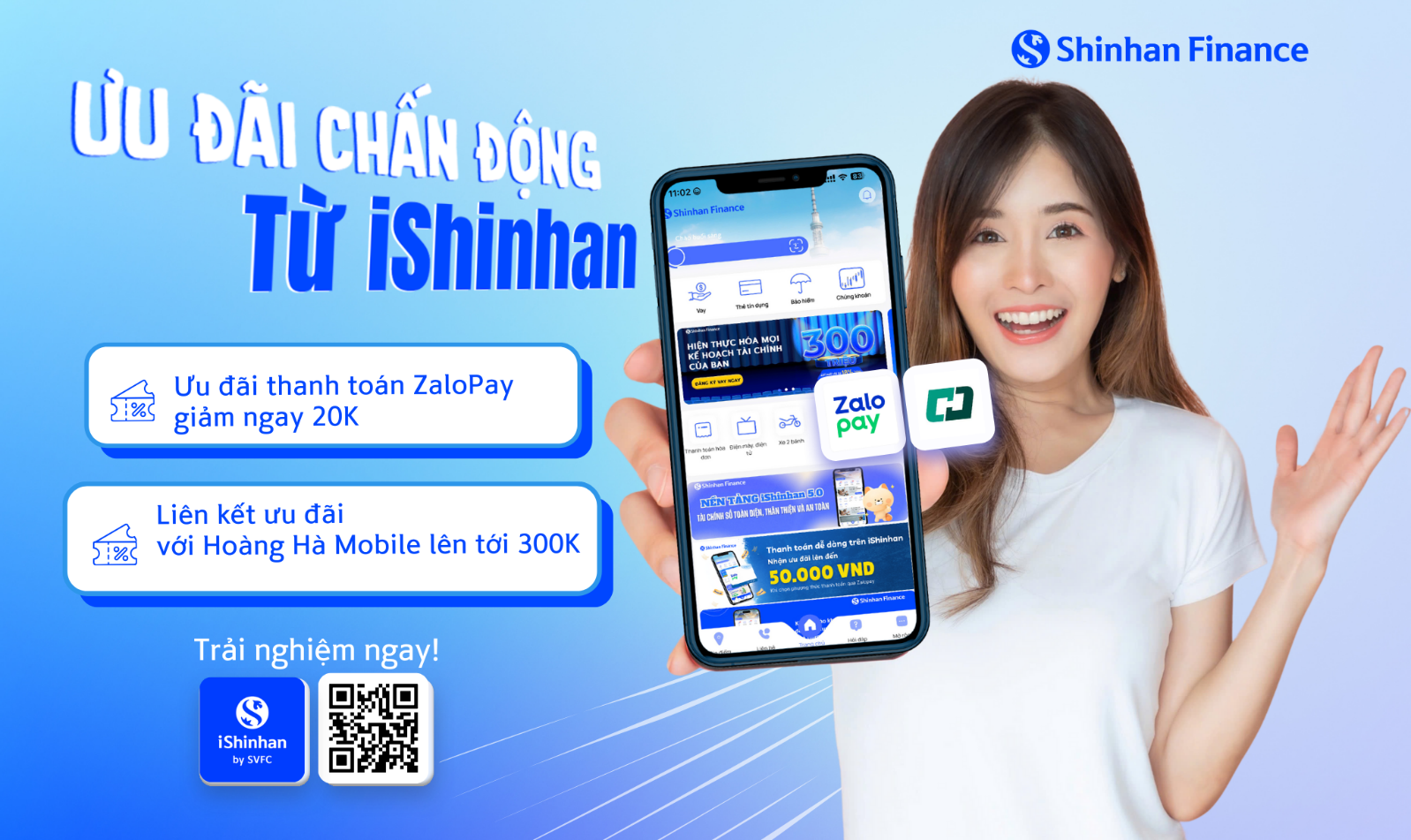 Shinhan Finance tung h&agrave;ng ng&agrave;n ưu đ&atilde;i nh&acirc;n dịp ra mắt nền tảng t&agrave;i ch&iacute;nh số iShinhan 5.0- Ảnh 1.
