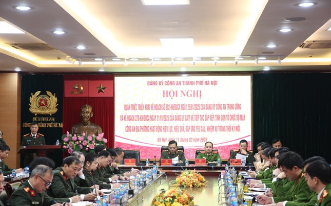 Công an Hà Nội công bố kế hoạch bỏ công an cấp huyện
