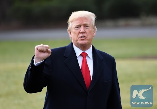 Tổng thống Mỹ Donald Trump. Ảnh: T&acirc;n Hoa X&atilde;