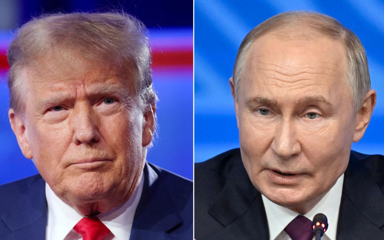 Tổng thống Trump điện đ&agrave;m li&ecirc;n tục với tổng thống Nga v&agrave; Ukraine