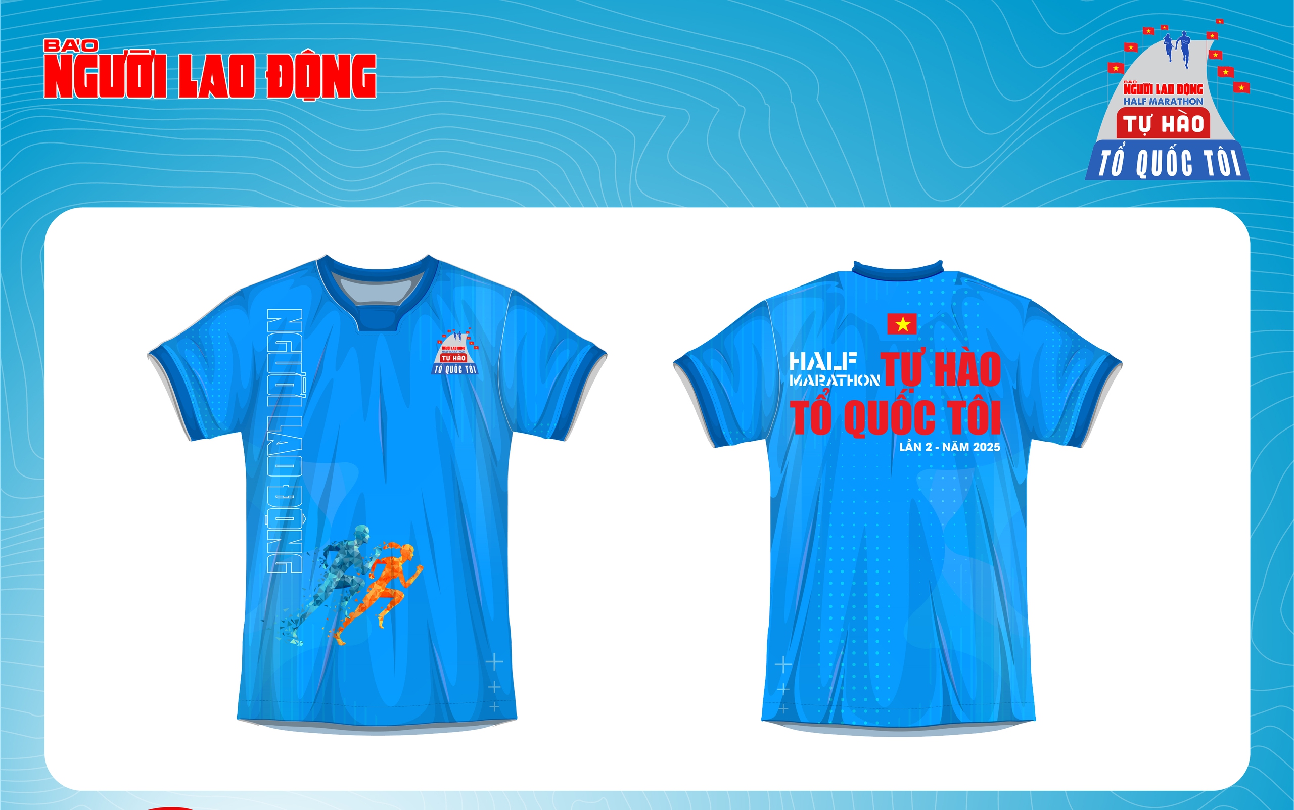 Giải Half-marathon “Tự hào Tổ quốc tôi” lần 2 năm 2025: Công bố áo đấu và huy chương- Ảnh 1.