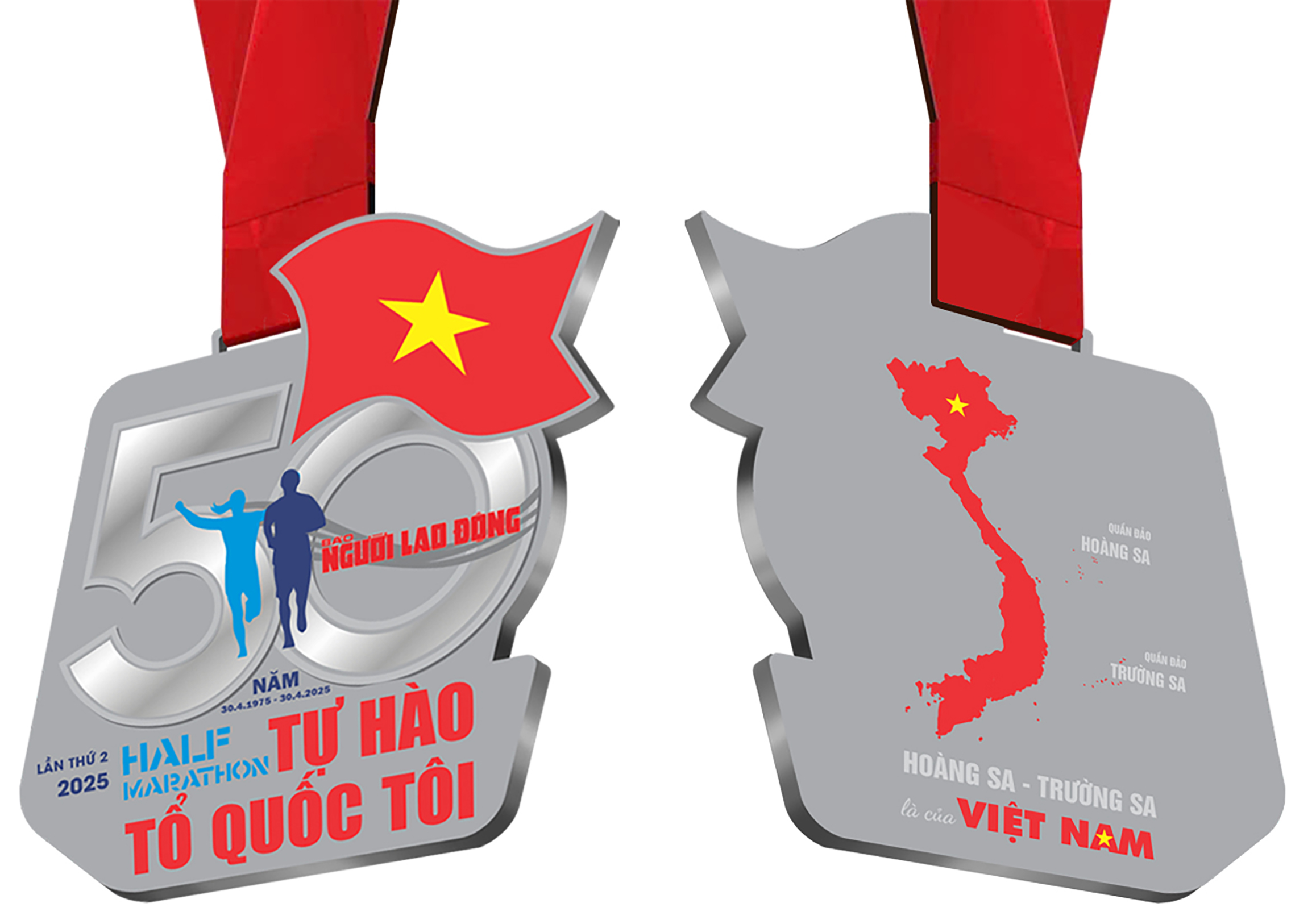 Giải Half-marathon “Tự hào Tổ quốc tôi” lần 2 năm 2025: Công bố áo đấu và huy chương- Ảnh 3.