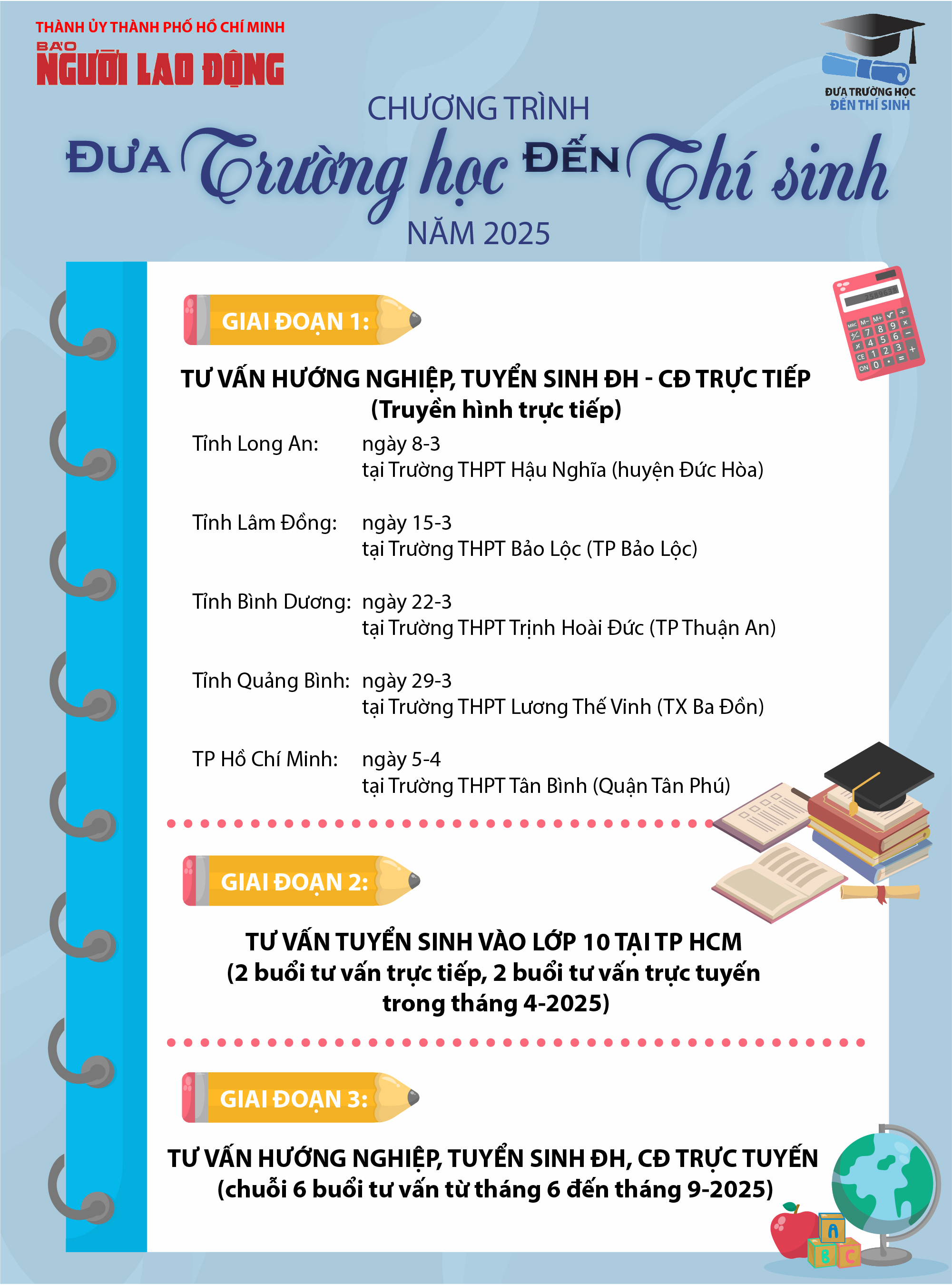 "Đưa trường học đến th&iacute; sinh" lần 24 - năm 2025: Đổi mới, n&acirc;ng cao chất lượng hướng nghiệp- Ảnh 2.