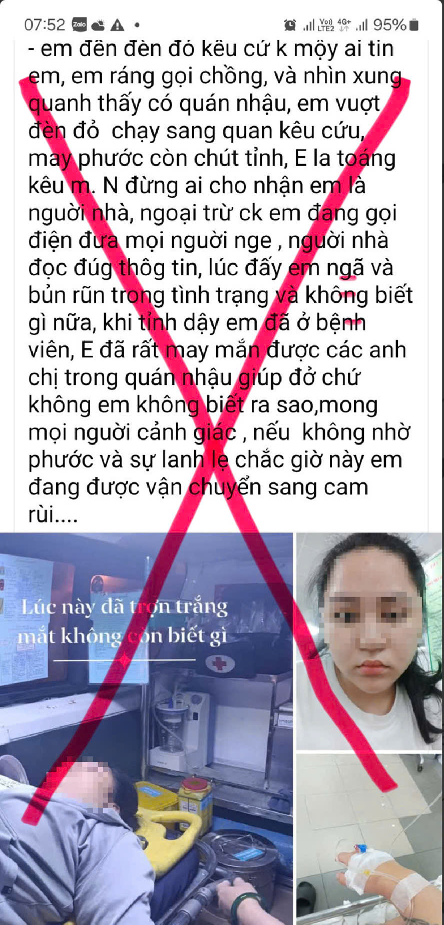 Sự thật th&ocirc;ng tin người phụ nữ "bị bỏ thuốc m&ecirc;" tại Đ&agrave; Nẵng- Ảnh 2.