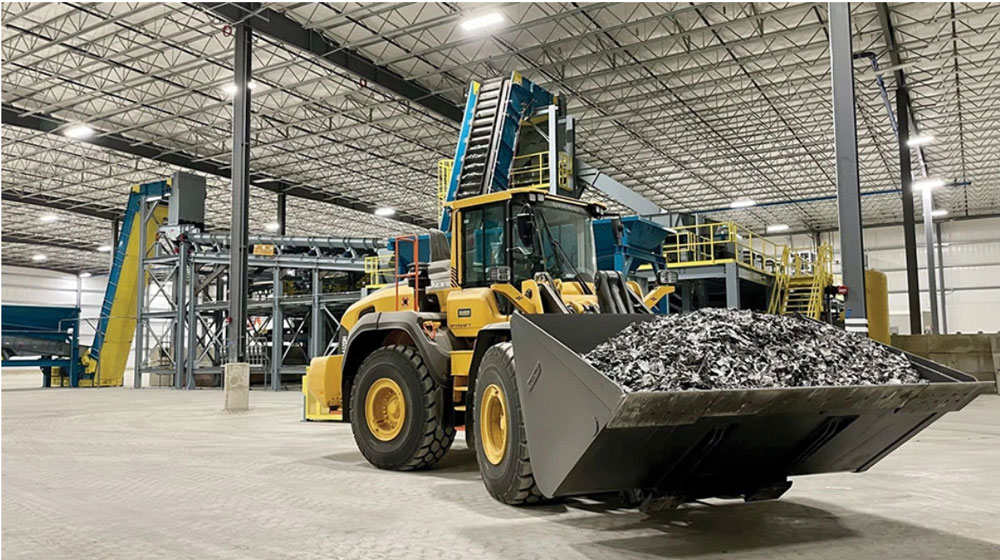 Quy tr&igrave;nh ph&acirc;n loại nh&ocirc;m phế liệu của Sortera ứng dụng tr&iacute; tuệ nh&acirc;n tạo. Ảnh: SORTERA TECHNOLOGIES