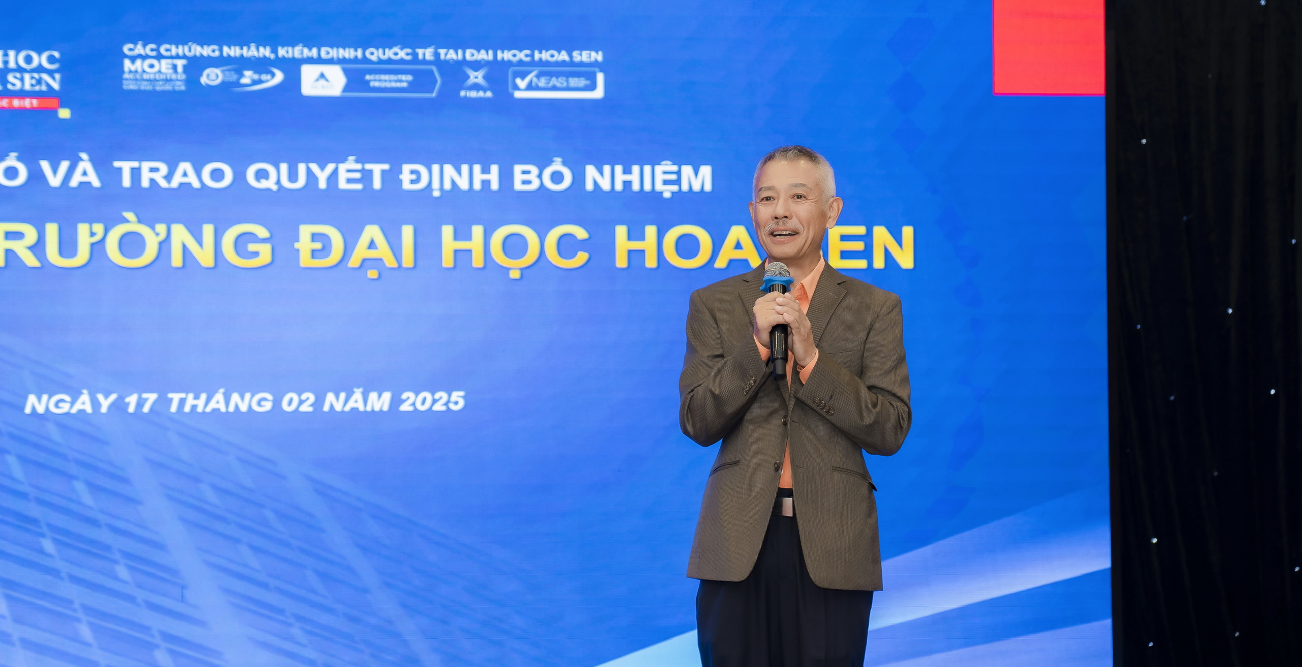 GS Trương Nguyện Th&agrave;nh trở lại Trường ĐH Hoa Sen- Ảnh 1.