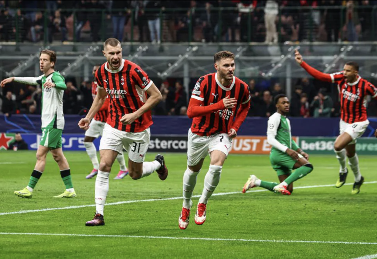 Atalanta thua tan t&aacute;c, AC Milan dừng bước v&ograve;ng play-off Champions League- Ảnh 6.