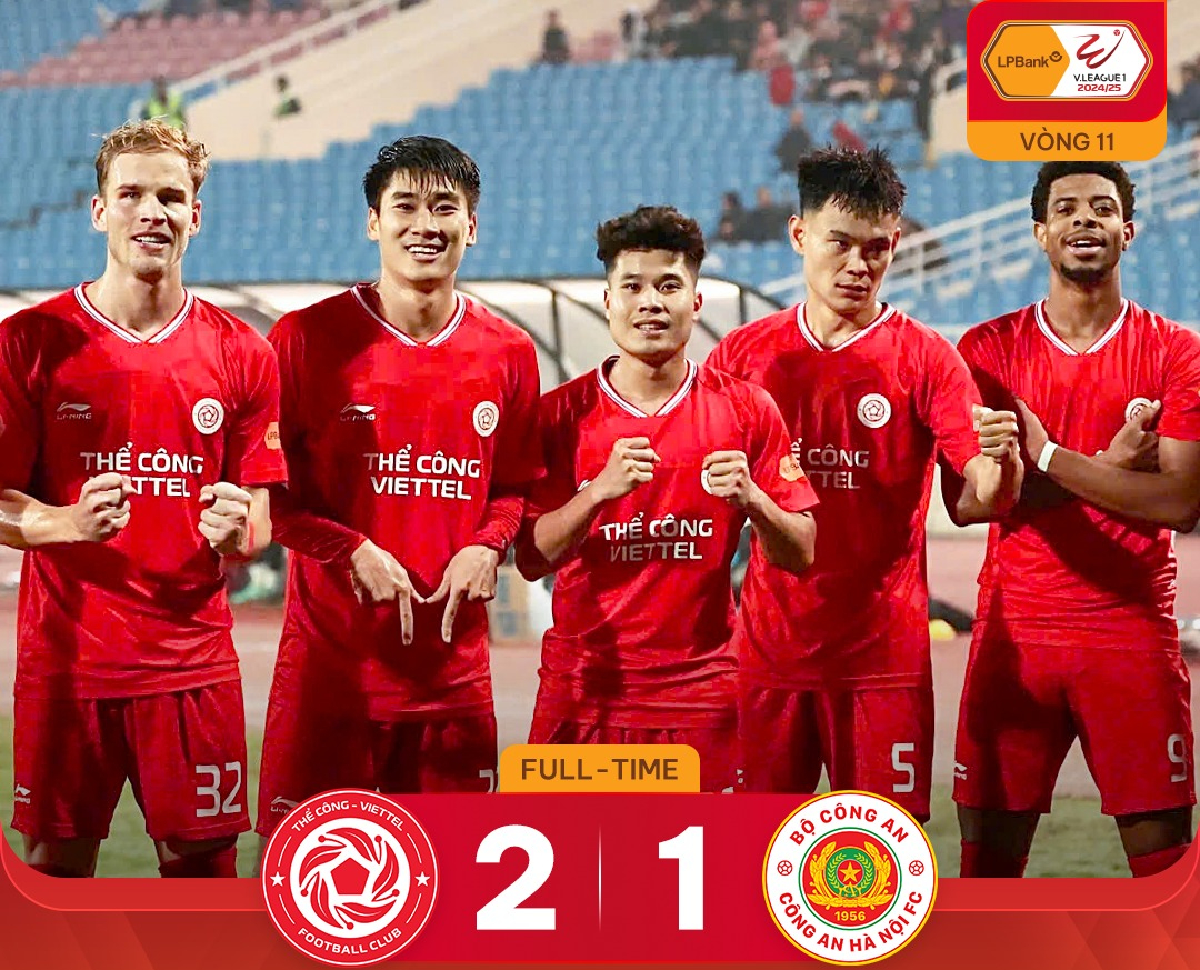 V-League 2024-2025: Thể C&ocirc;ng Viettel v&ocirc; địch lượt đi- Ảnh 2.