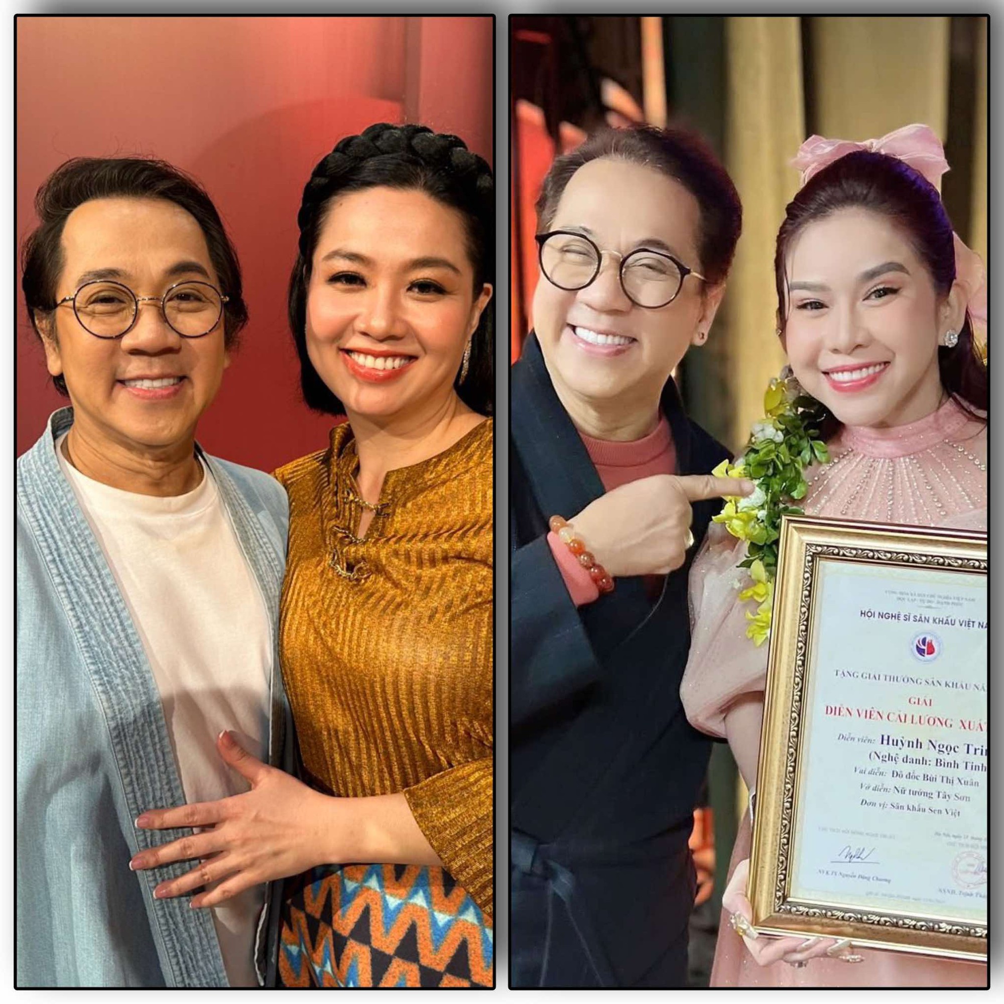 NSƯT Th&agrave;nh Lộc, L&ecirc; Kh&aacute;nh, B&igrave;nh Tinh đoạt giải thưởng của Hội Nghệ sĩ S&acirc;n khấu Việt Nam- Ảnh 1.