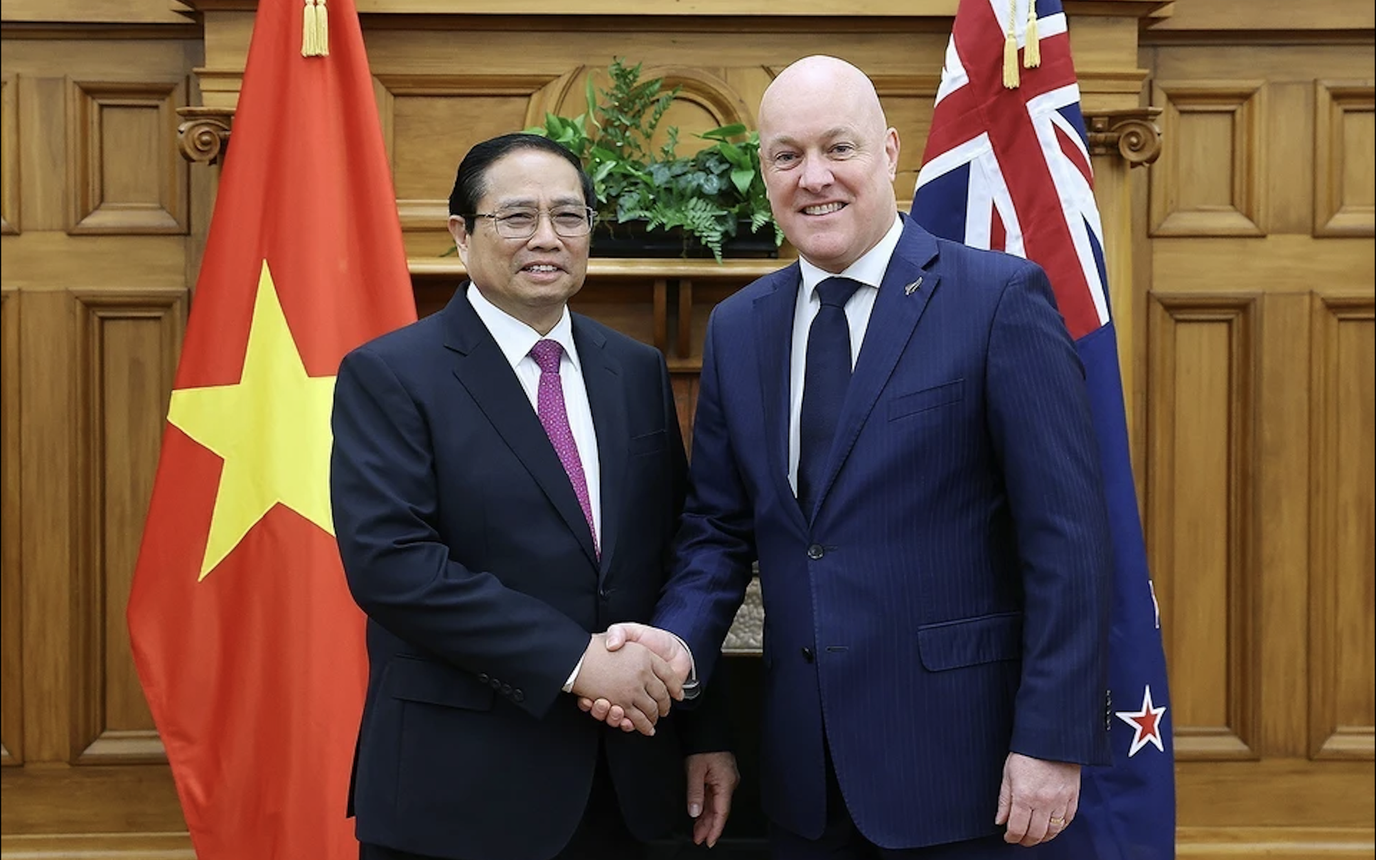 Thủ tướng New Zealand thăm ch&iacute;nh thức Việt Nam