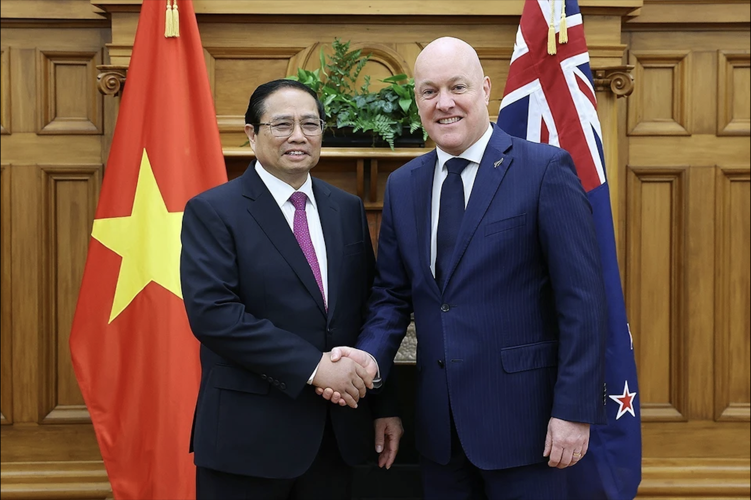 Thủ tướng New Zealand thăm ch&iacute;nh thức Việt Nam- Ảnh 1.