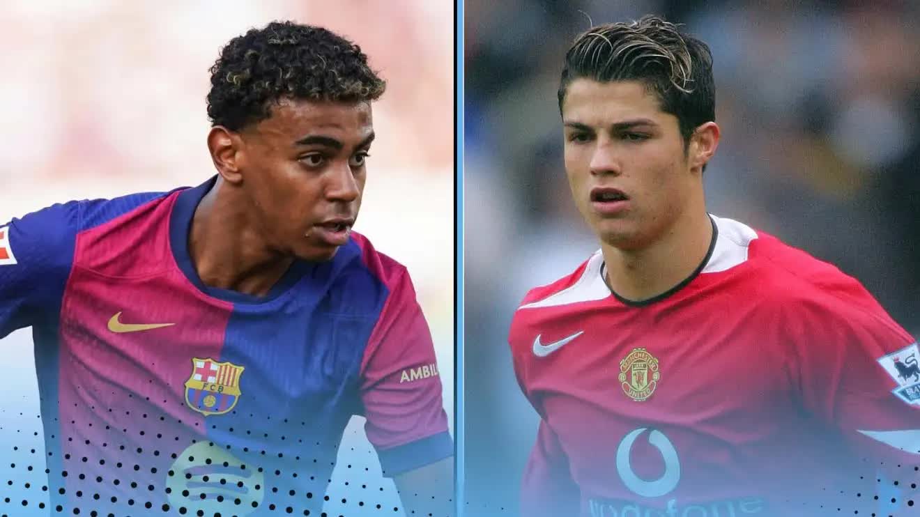 Yamal vượt Ronaldo về hiệu suất ghi b&agrave;n, kiến tạo sau 100 trận đầu ti&ecirc;n- Ảnh 1.