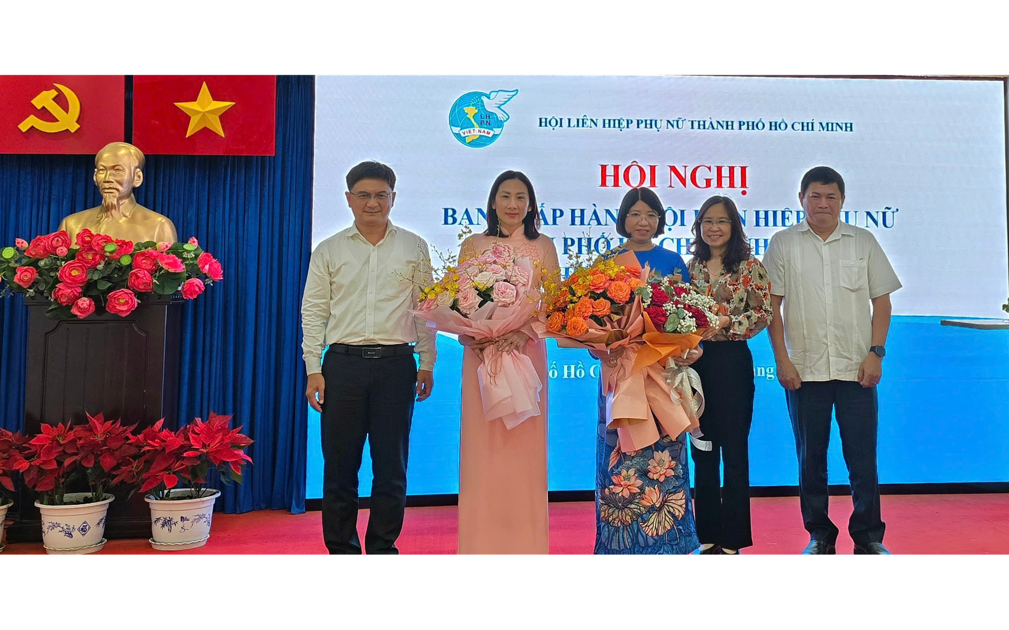Hội Liên hiệp Phụ nữ TP HCM có 2 lãnh đạo mới