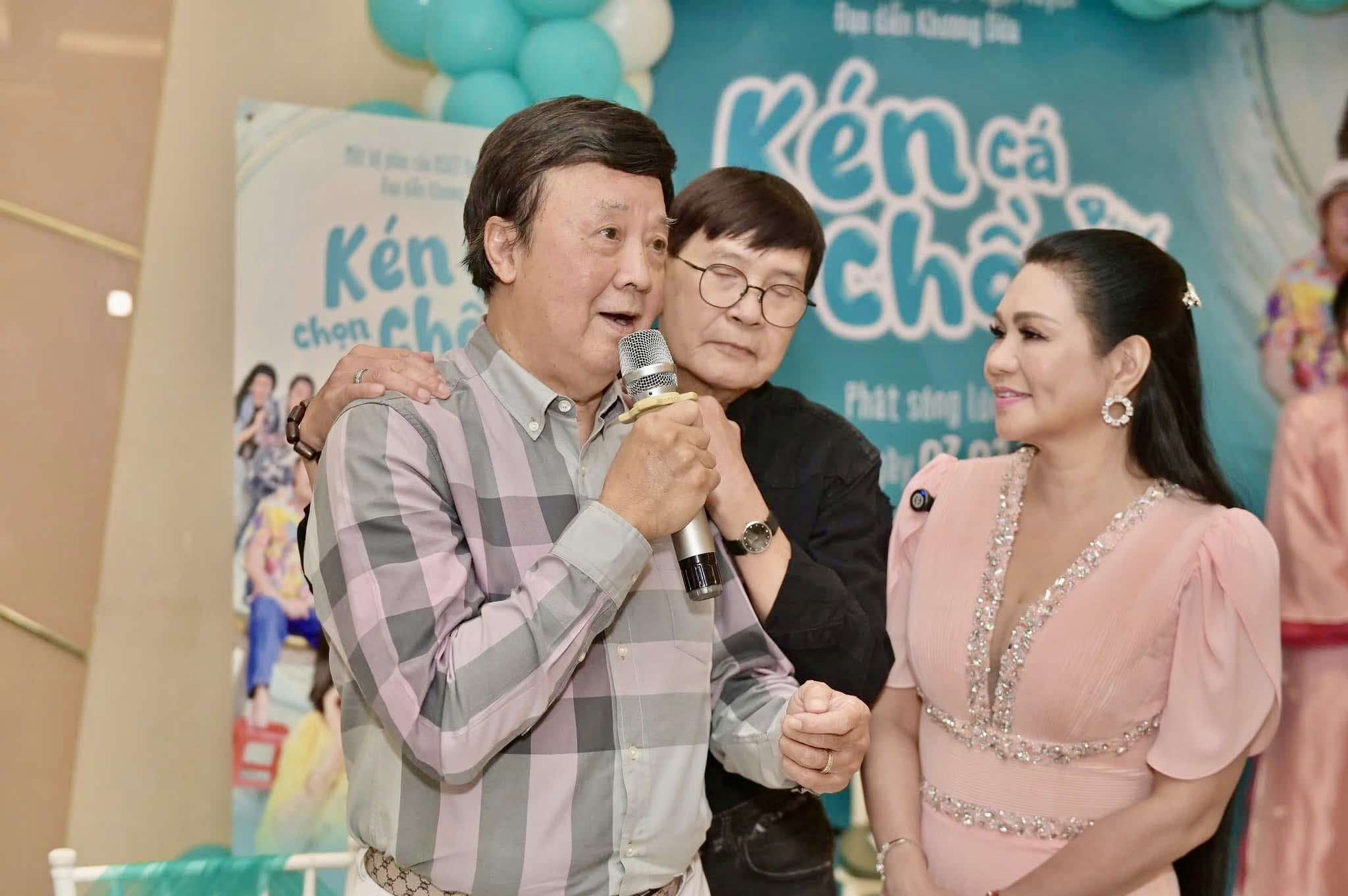 NSƯT Ngọc Huyền v&agrave; Kim Tử Long t&aacute;i ngộ trong "K&eacute;n c&aacute; chọn chồng"- Ảnh 4.