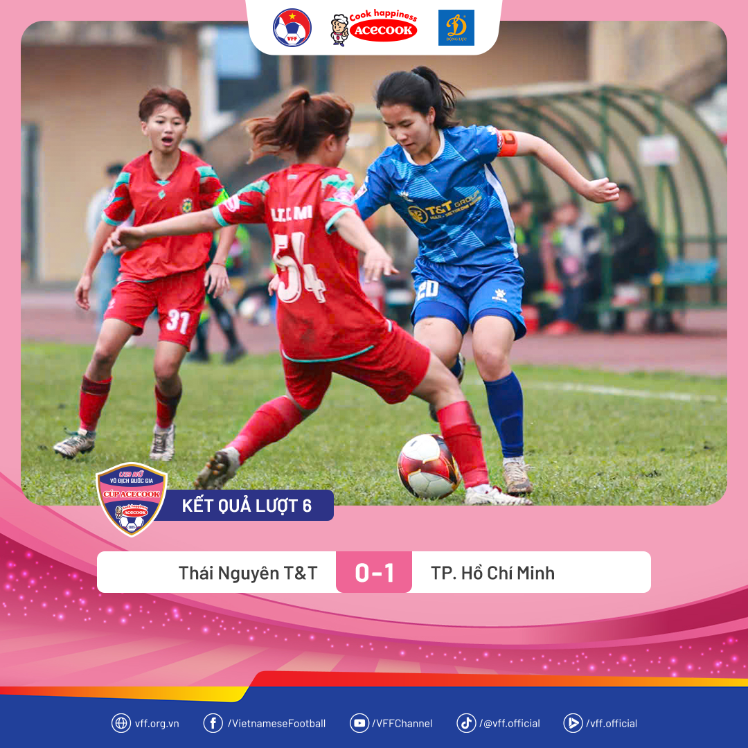 U19 nữ TP HCM gi&agrave;nh 3 điểm qu&yacute; gi&aacute;, b&aacute;m s&aacute;t ng&ocirc;i đầu- Ảnh 1.