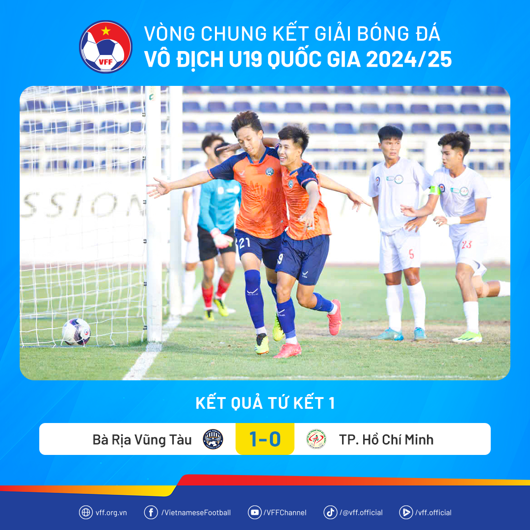 X&aacute;c định 2 cặp b&aacute;n kết U19 Quốc gia 2024-2025- Ảnh 2.
