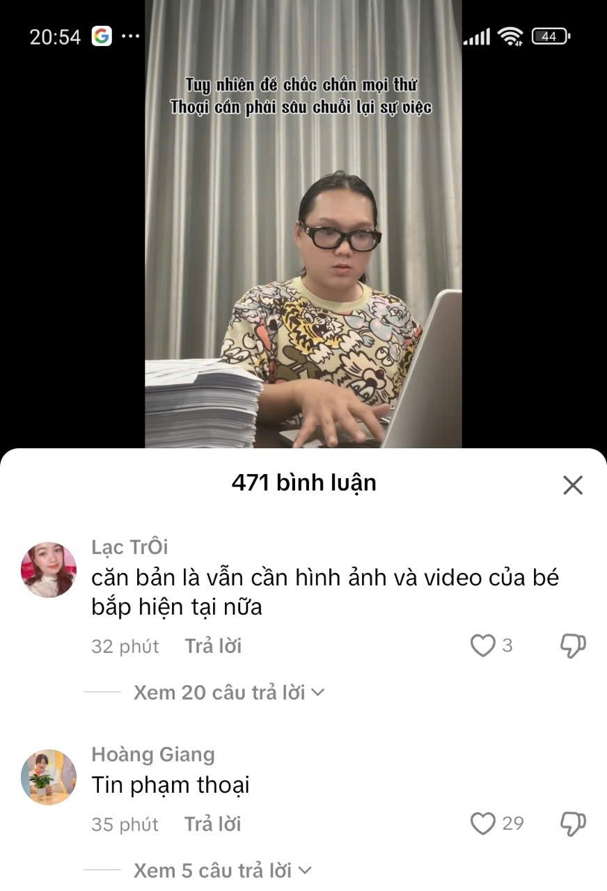TikToker Phạm Thoại l&ecirc;n tiếng về trường hợp &ldquo;b&eacute; Bắp&rdquo;- Ảnh 3.