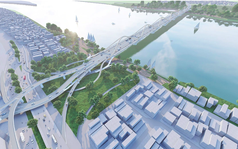 Hà Nội chốt khởi công 3 cầu vượt sông Hồng năm 2025, tổng đầu tư 47.982 tỉ đồng