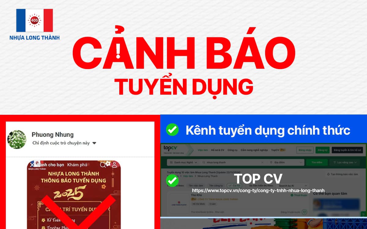 Cảnh báo tình trạng mạo danh doanh nghiệp có tiếng để tuyển dụng lao động