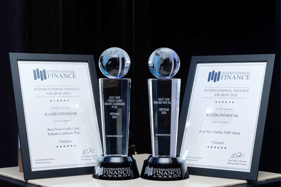 Ng&acirc;n h&agrave;ng KBank nhận &ldquo;c&uacute; đ&uacute;p&rdquo; giải thưởng tại International Finance Awards 2024- Ảnh 2.