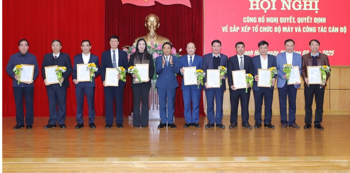 Một sở ở Thanh Hóa có 8 phó giám đốc sau sáp nhập- Ảnh 1.