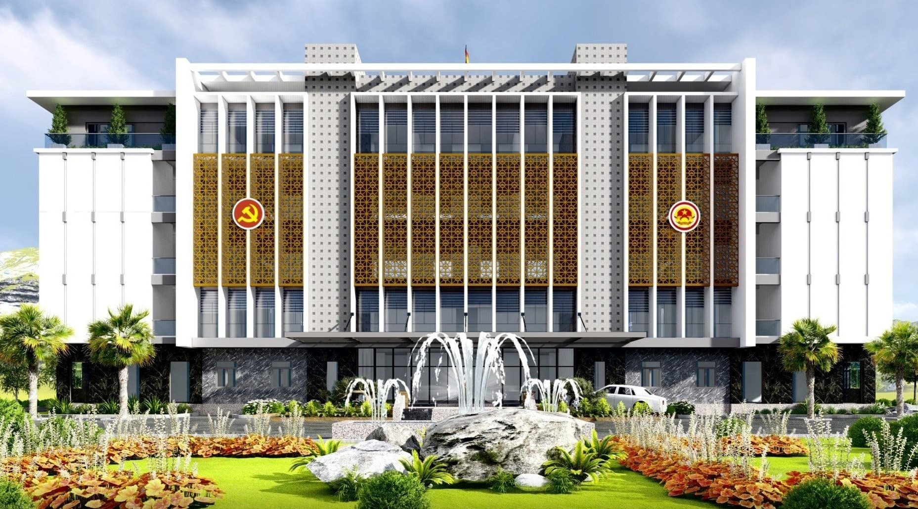 Tạm dừng dự &aacute;n x&acirc;y dựng khu h&agrave;nh ch&iacute;nh huyện 110 tỉ đồng- Ảnh 1.
