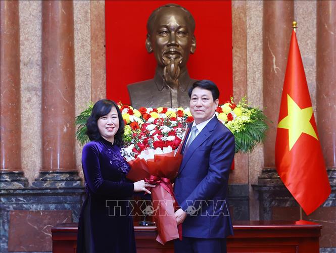 Chủ tịch nước Lương Cường gặp mặt c&aacute; nh&acirc;n ti&ecirc;u biểu ng&agrave;nh y tế- Ảnh 6.