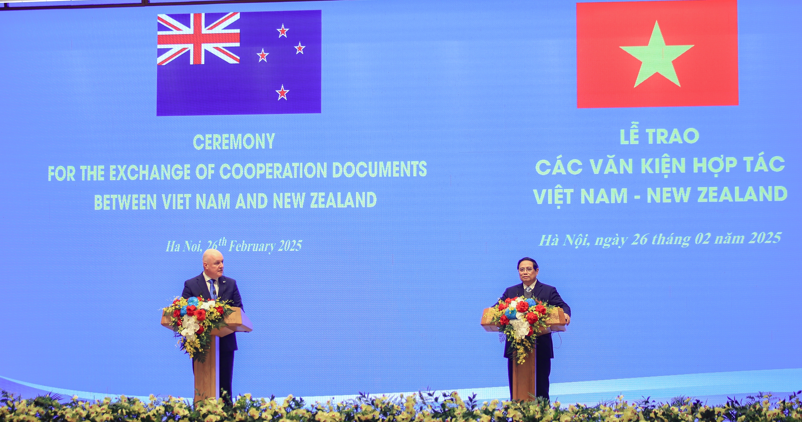Việt Nam - New Zealand n&acirc;ng cấp quan hệ l&ecirc;n Đối t&aacute;c Chiến lược To&agrave;n diện- Ảnh 1.