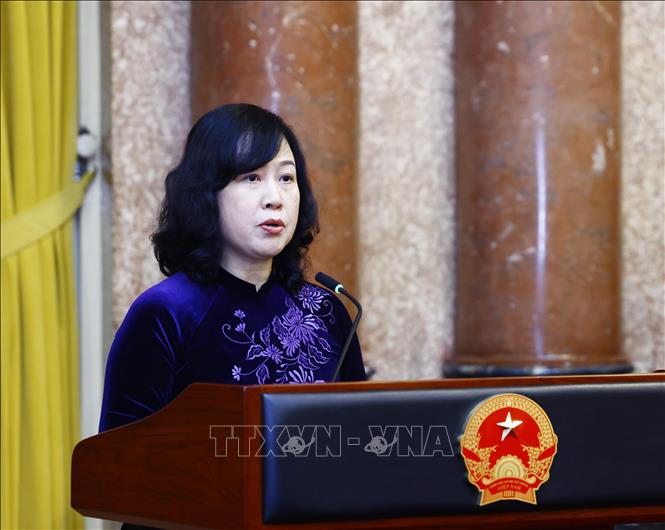 Chủ tịch nước Lương Cường gặp mặt c&aacute; nh&acirc;n ti&ecirc;u biểu ng&agrave;nh y tế- Ảnh 10.
