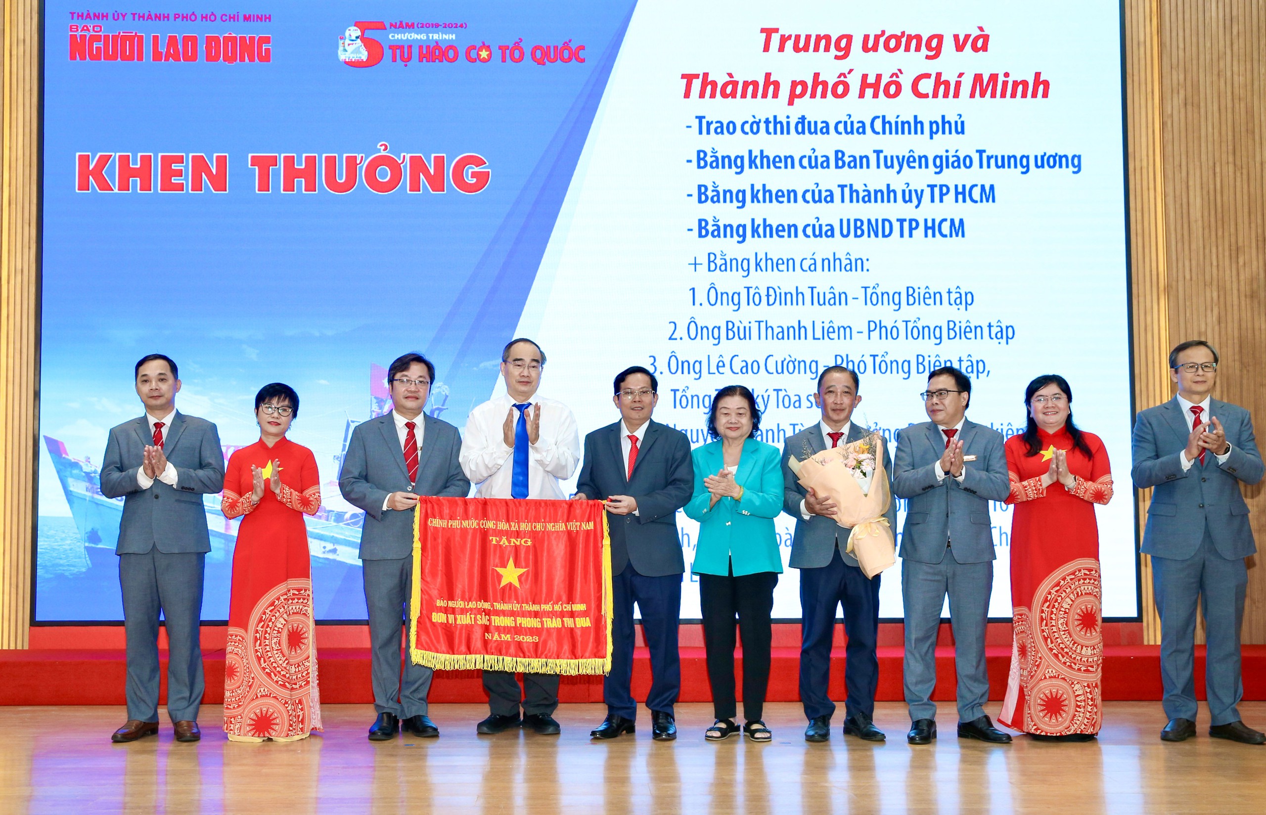 Chương tr&igrave;nh "Tự h&agrave;o cờ Tổ quốc" v&agrave;o chung khảo Giải thưởng S&aacute;ng tạo TP HCM- Ảnh 2.