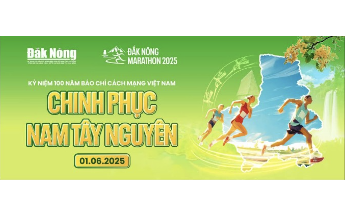 Đến với Đắk Nông Marathon, tham gia chinh phục Nam Tây nguyên cùng nhà báo