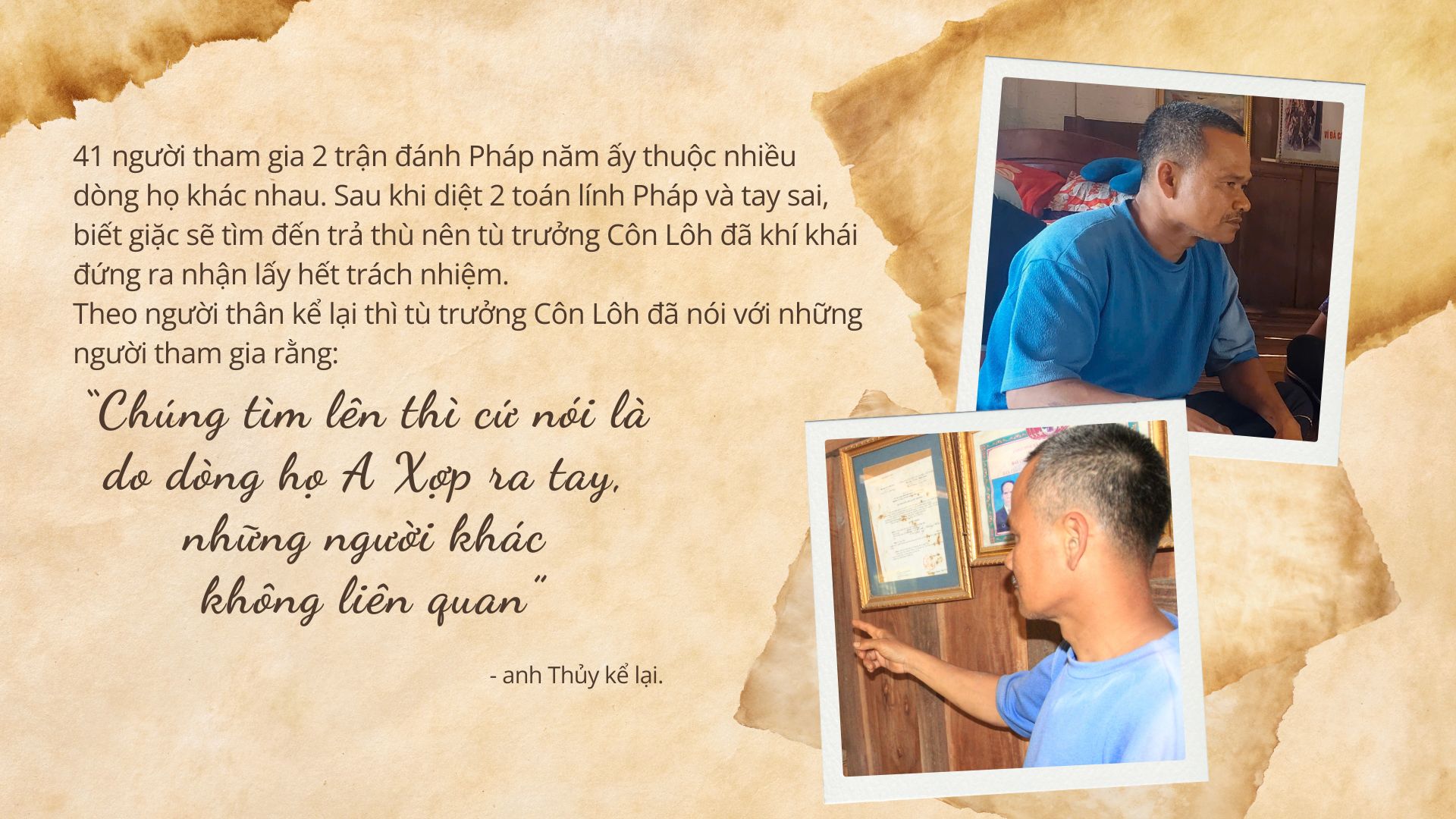 Dòng họ 5 đời giữ áo Vua ban- Ảnh 3.