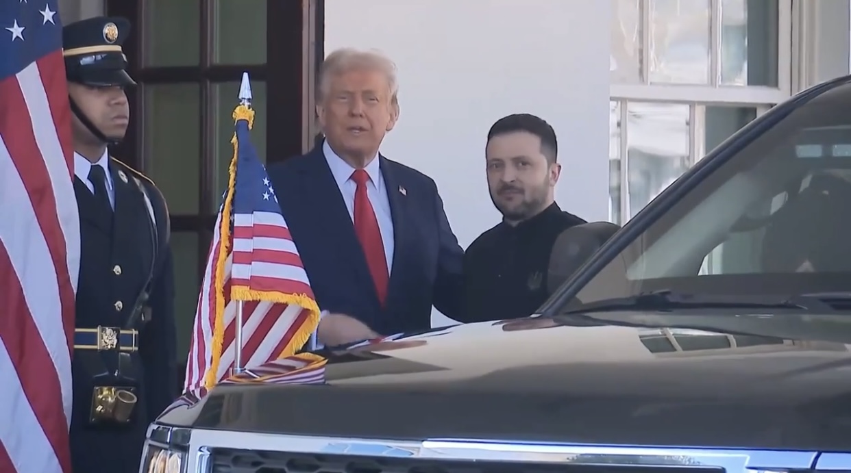 Tổng thống Donald Trump đ&oacute;n người đồng cấp Zelensky tại Nh&agrave; Trắng- Ảnh 2.