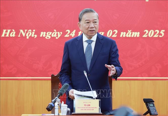 Tổng B&iacute; thư T&ocirc; L&acirc;m: Sớm thể chế h&oacute;a quản l&yacute; lĩnh vực tiền kỹ thuật số- Ảnh 1.