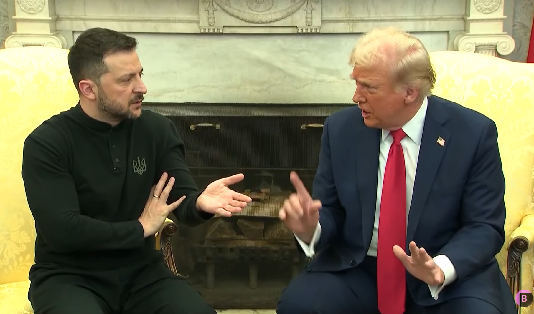 Tổng thống Donald Trump - Volodymyr Zelensky "đấu khẩu", hủy bỏ họp b&aacute;o chung- Ảnh 1.