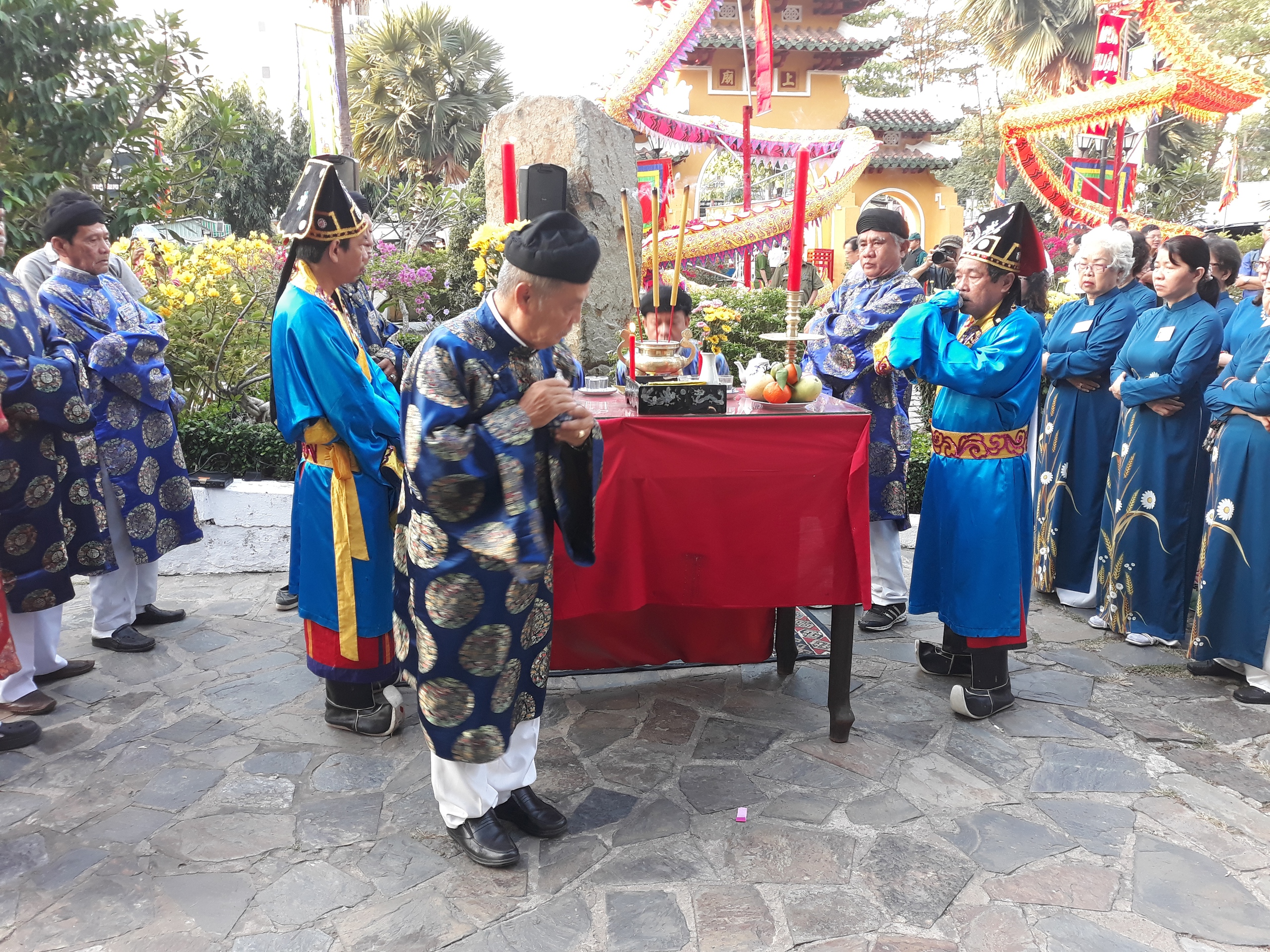 Rộn r&agrave;ng Lễ Khai hạ - cầu an- Ảnh 4.
