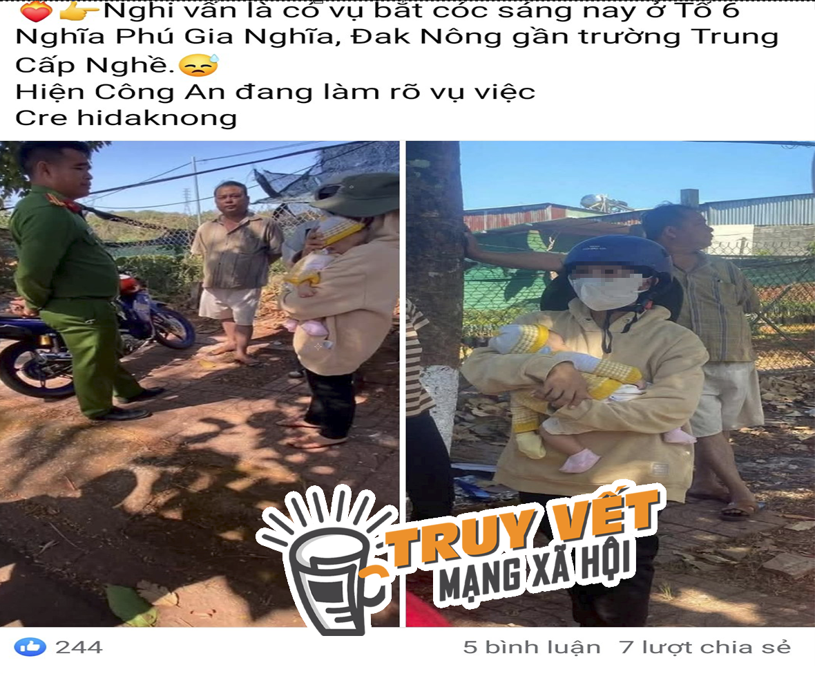 Thực hư trường hợp "nghi bắt c&oacute;c trẻ em" ở Đắk N&ocirc;ng- Ảnh 1.