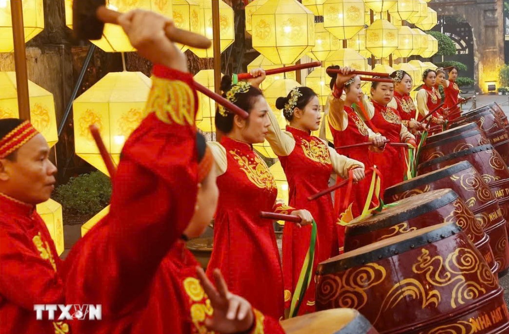 Chủ tịch nước Lương Cường chủ tr&igrave; Lễ d&acirc;ng hương khai Xu&acirc;n tại Ho&agrave;ng th&agrave;nh Thăng Long- Ảnh 9.