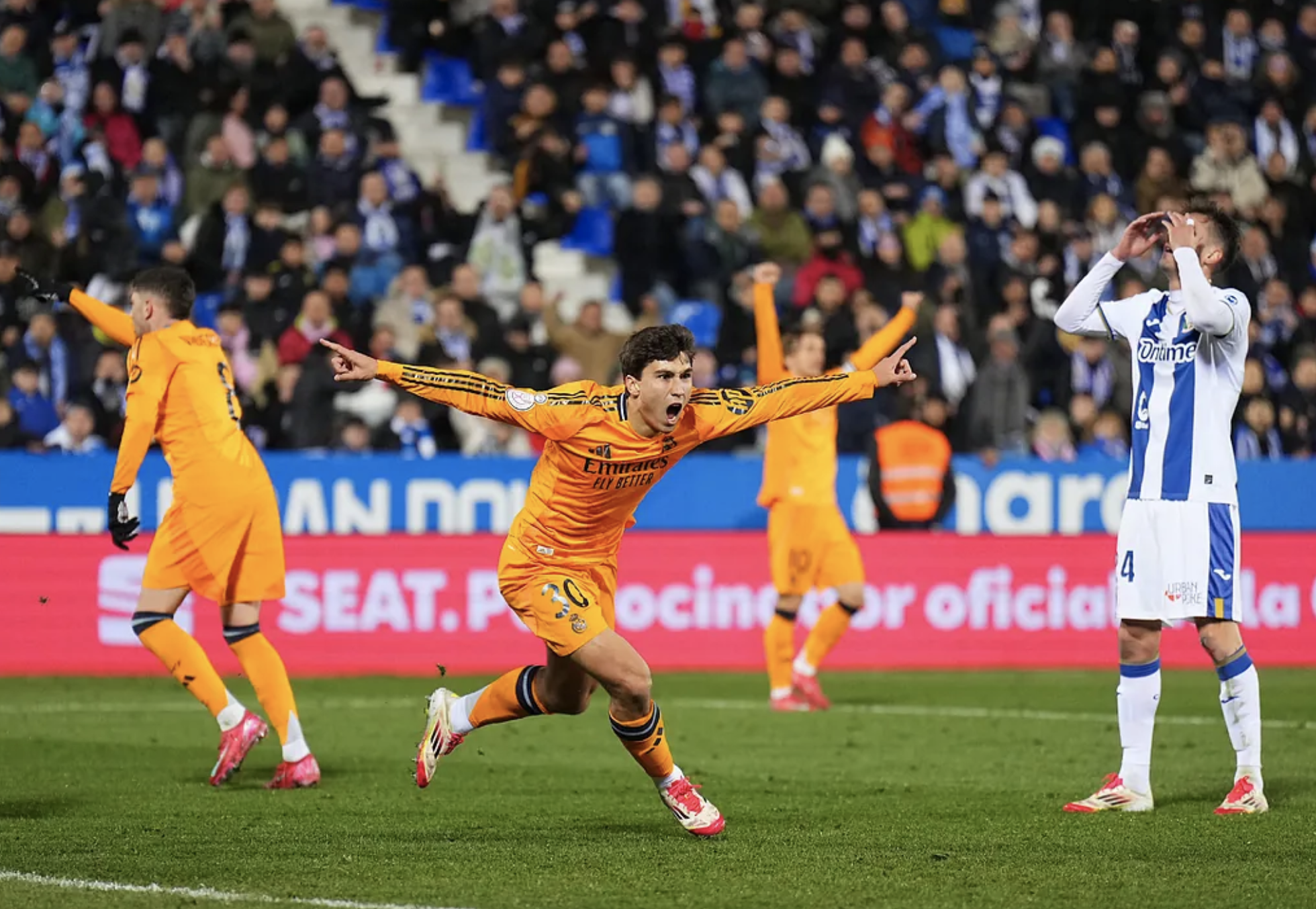 Thắng nghẹt thở Leganes ph&uacute;t 90+3, Real Madrid đoạt v&eacute; b&aacute;n kết C&uacute;p Nh&agrave; vua- Ảnh 7.