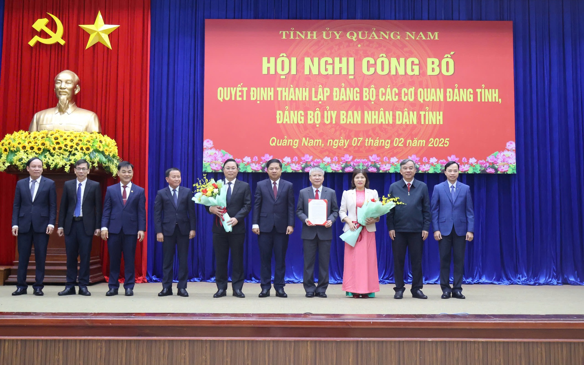 Quảng Nam th&agrave;nh lập Đảng bộ c&aacute;c cơ quan Đảng tỉnh v&agrave; Đảng bộ UBND tỉnh