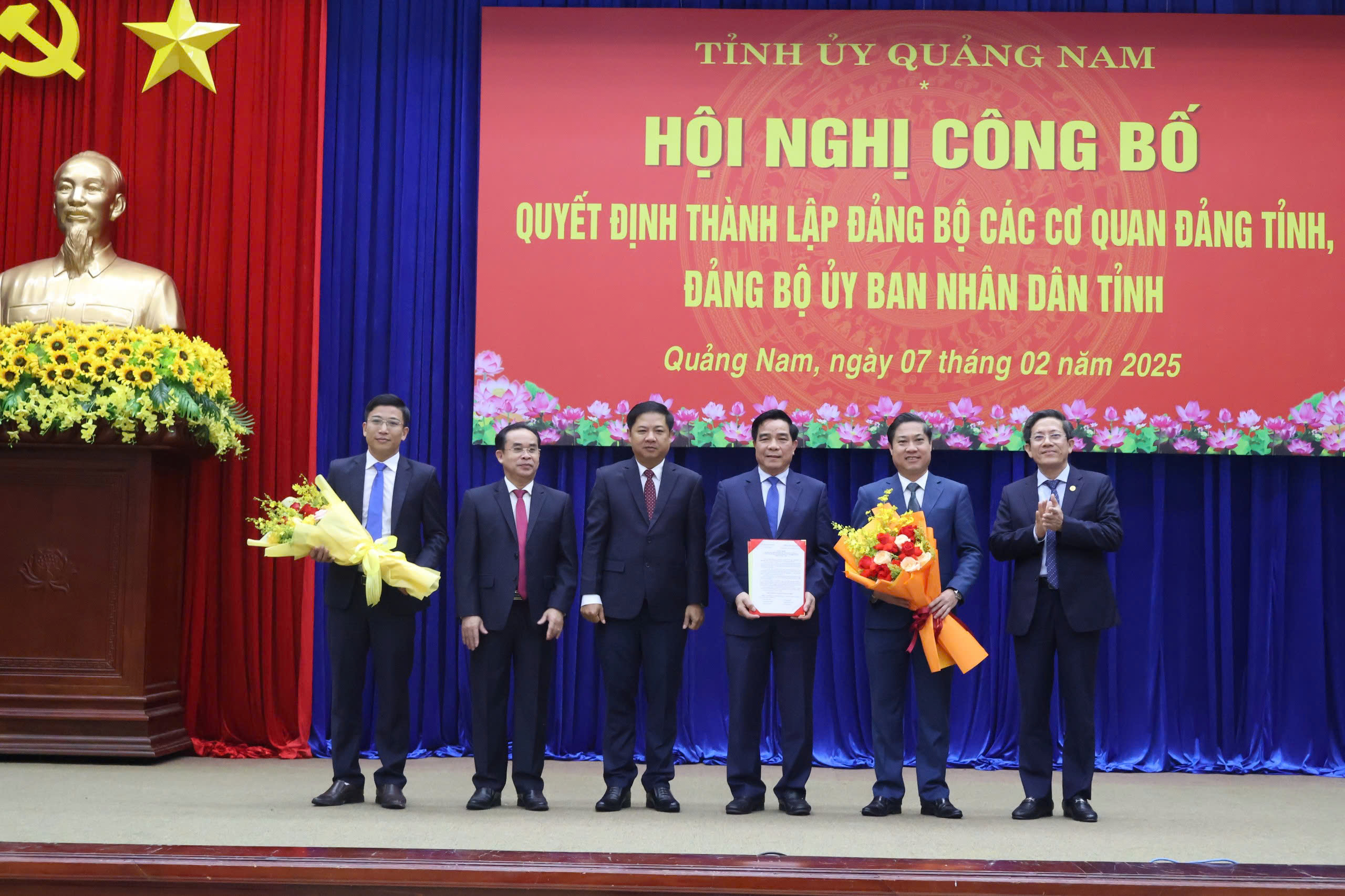 Quảng Nam th&agrave;nh lập Đảng bộ c&aacute;c cơ quan Đảng tỉnh v&agrave; Đảng bộ UBND tỉnh- Ảnh 2.