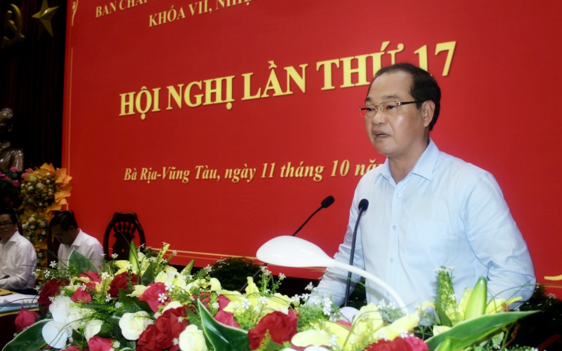 Phó Chủ tịch HĐND tỉnh Bà Rịa - Vũng Tàu xin thôi giữ chức vụ và nghỉ công tác