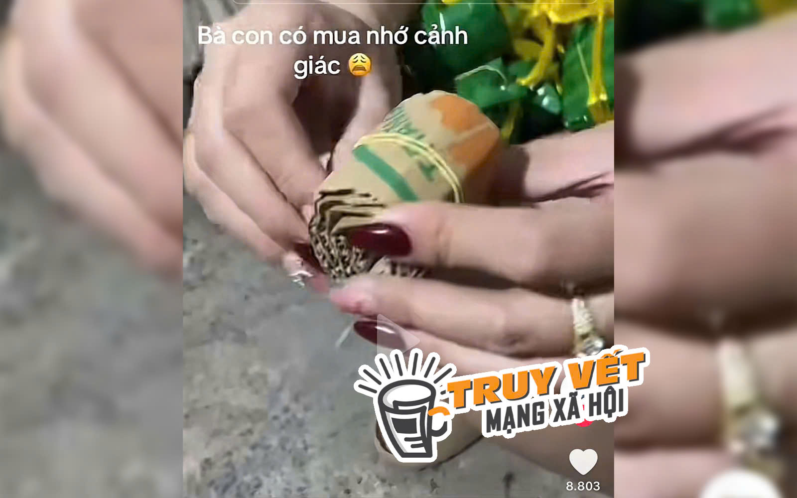 Chủ quán bán nem mô hình ở núi Bà Đen lên clip, cộng đồng mạng