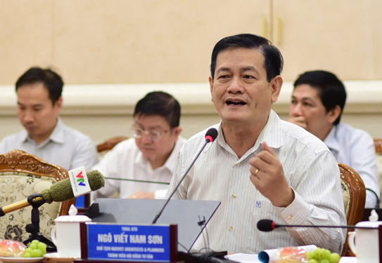 TSKH-KTS Ng&ocirc; Viết Nam Sơn.  Ảnh: PHAN ANH
