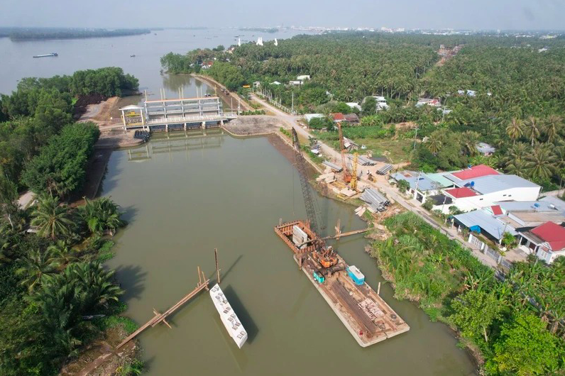 10 ngày đầu tháng 3, xâm nhập mặn khu vực TP HCM ở mức cao- Ảnh 1.